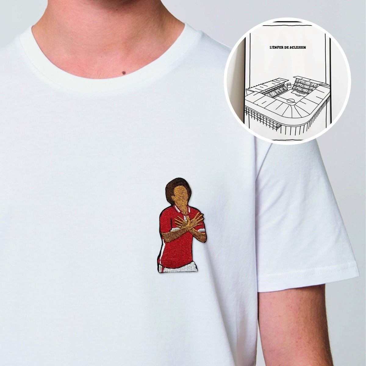 T-shirt "Axel" & Poster "L'enfer de Sclessin"⎜Liège
