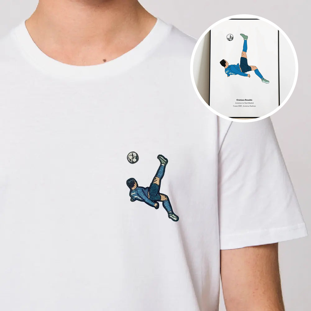 T-shirt "CR7" & Poster "CR7"⎜Madrid
