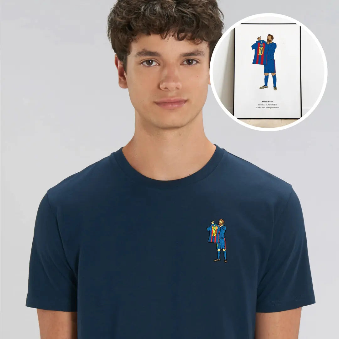 T-shirt "Messi" & Poster "Bernabeu"