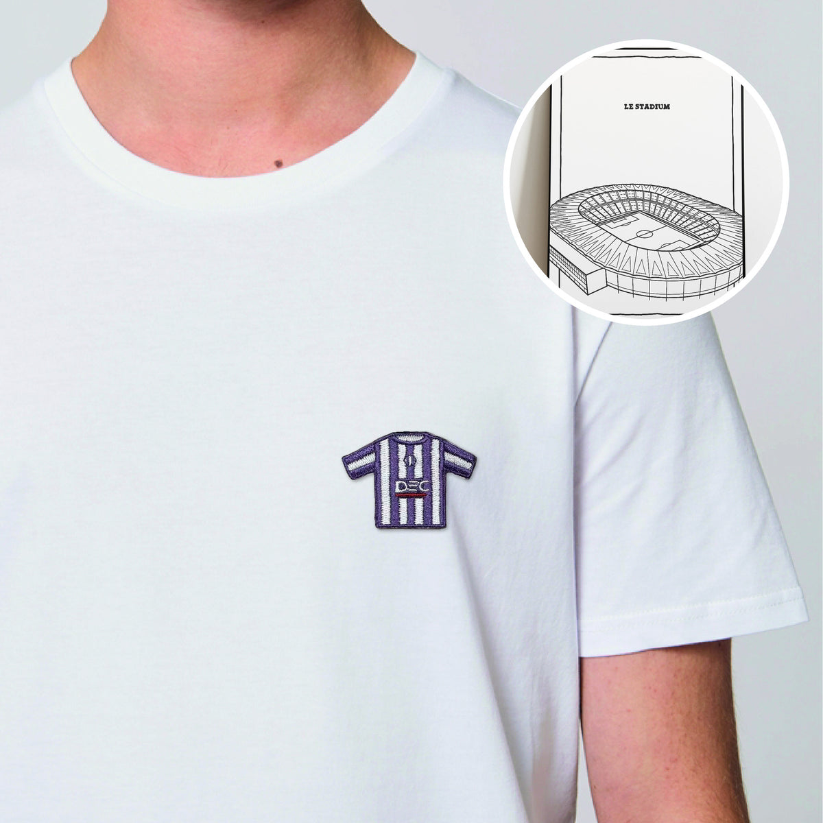 T-shirt "Téfécé" & Poster "Le Stadium"⎜Toulouse