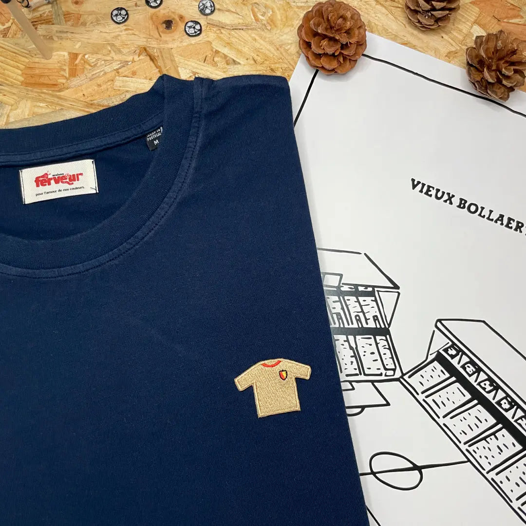 T-shirt brodé "Europe"⎜Lens Maison Ferveur