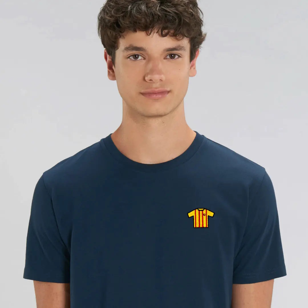 T-shirt brodé "Sang & Or"⎜Lens