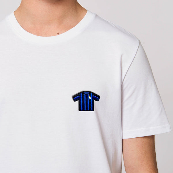 T-shirt brodé "Blauw en Zwart"⎜Bruges