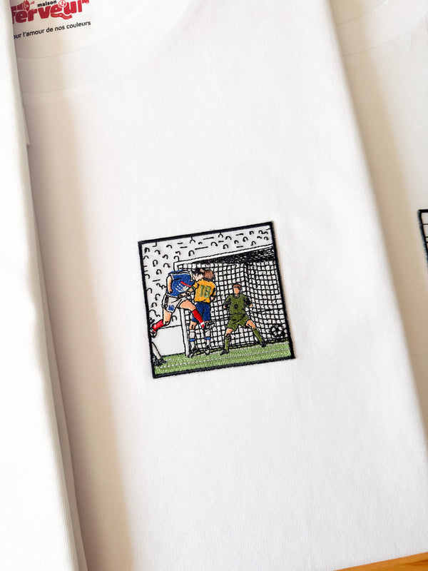 T-shirt brodé "Zizou 1998"⎜France