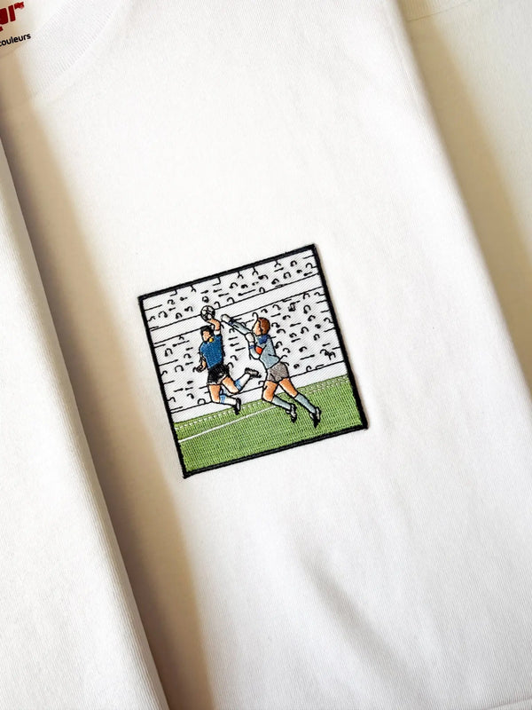 T-shirt brodé "DIOS 1986"⎜Argentine