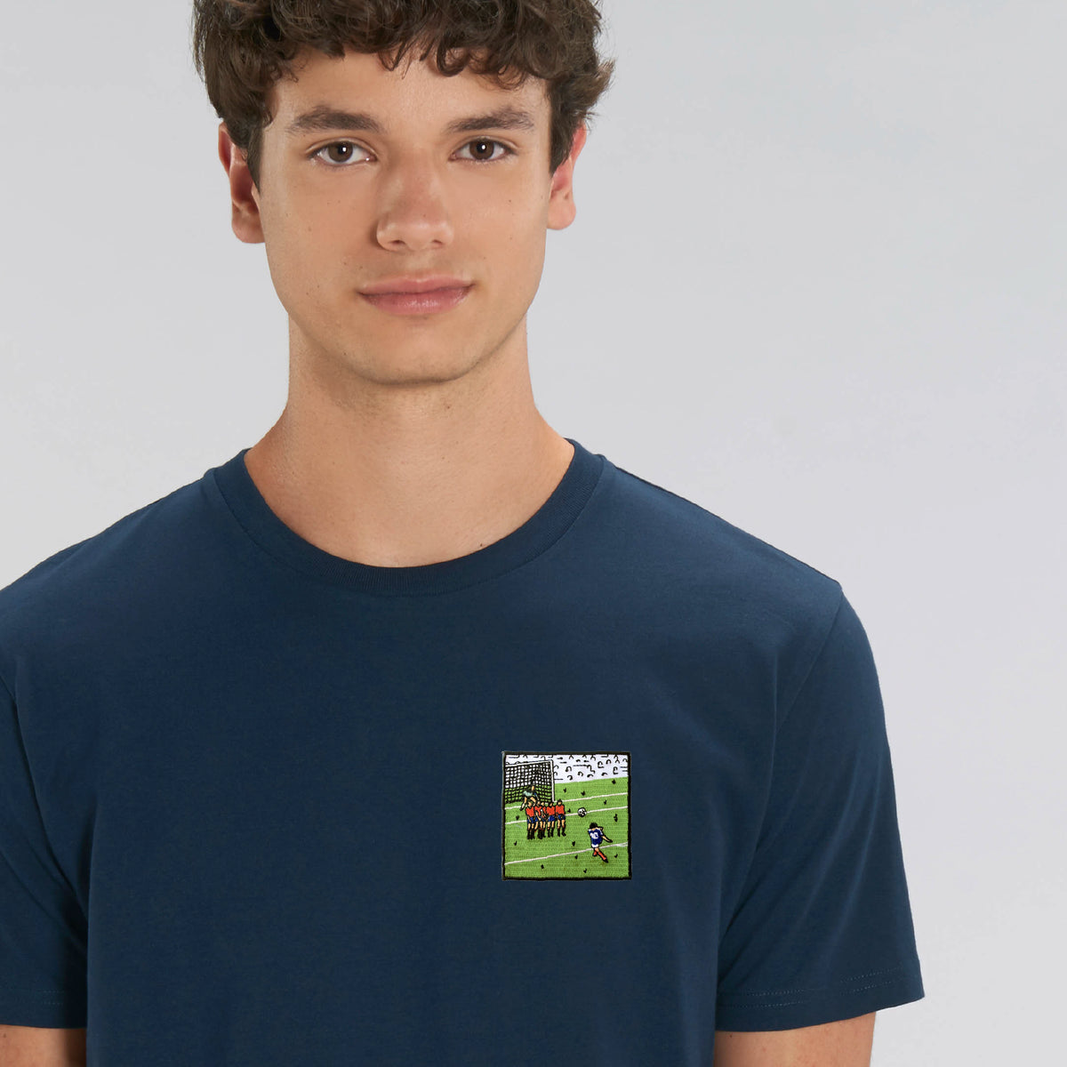 T-shirt brodé "Platoche 1984"⎜France