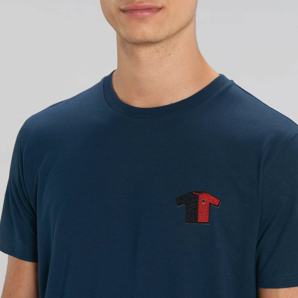 T-shirt brodé "Rennes"⎜Rennes - Maison Ferveur