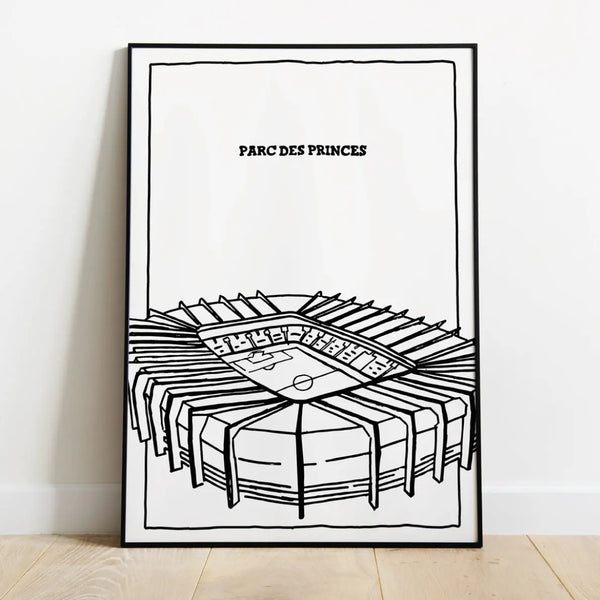 Poster de foot - Poster "Le Parc"⎜Paris - Maison Ferveur