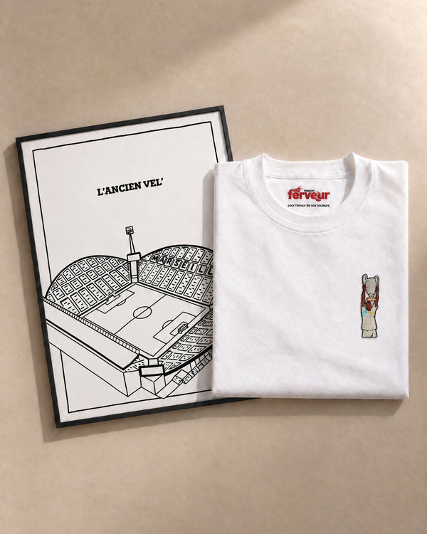 T-shirt "BOLI 93" & Poster "Vélodrome"⎜Marseille