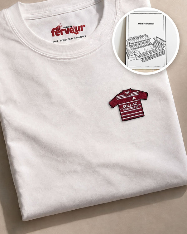 T-shirt "Grenat" & Poster "Saint-Symphorien"⎜Metz