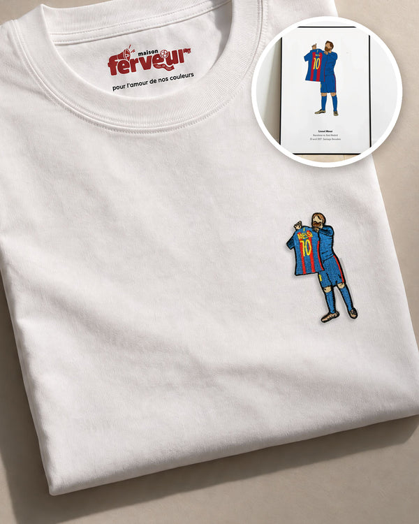 T-shirt "Messi" & Poster "Bernabeu"