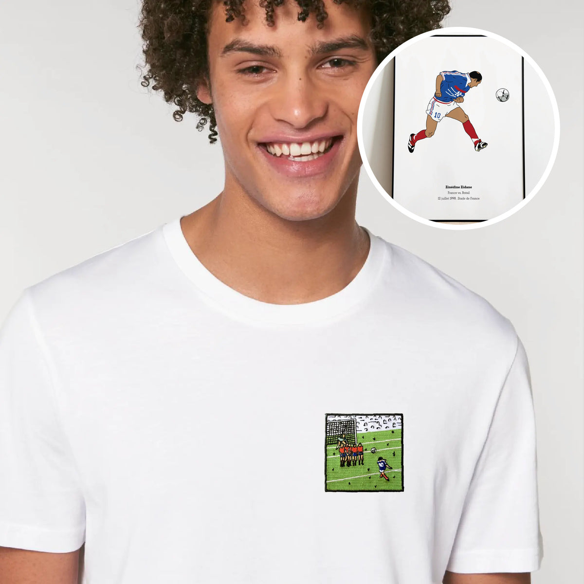 T-shirt "Platoche 1984" & Poster "12 Juillet"⎜France