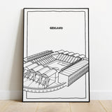 Poster "Gerland"⎜Lyon