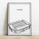 Poster "Lotto Park"⎜Anderlecht
