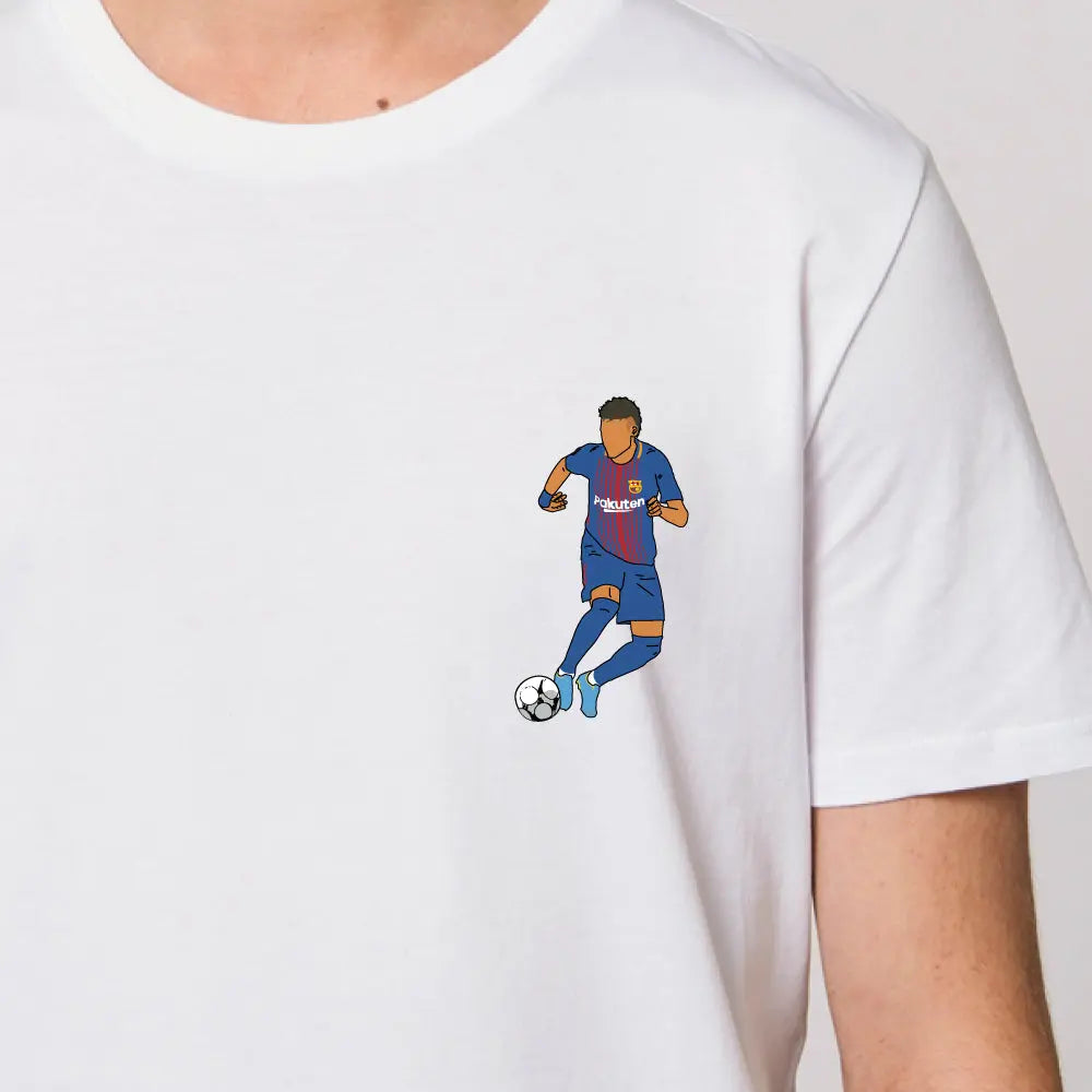 T-shirt "Ney Jr"⎜Barcelone Maison Ferveur