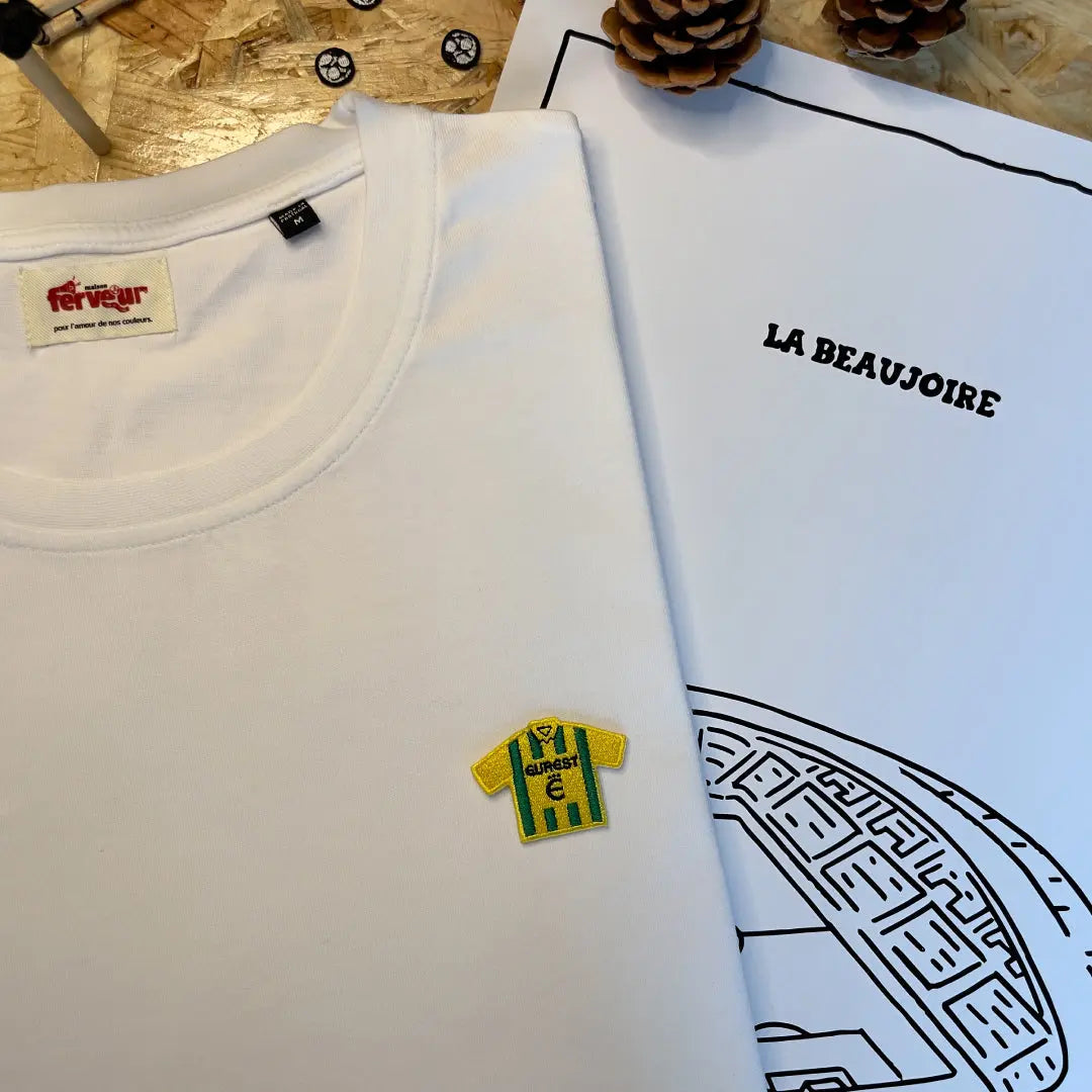 T-shirt brodé "Nantes 1995"⎜Nantes Maison Ferveur