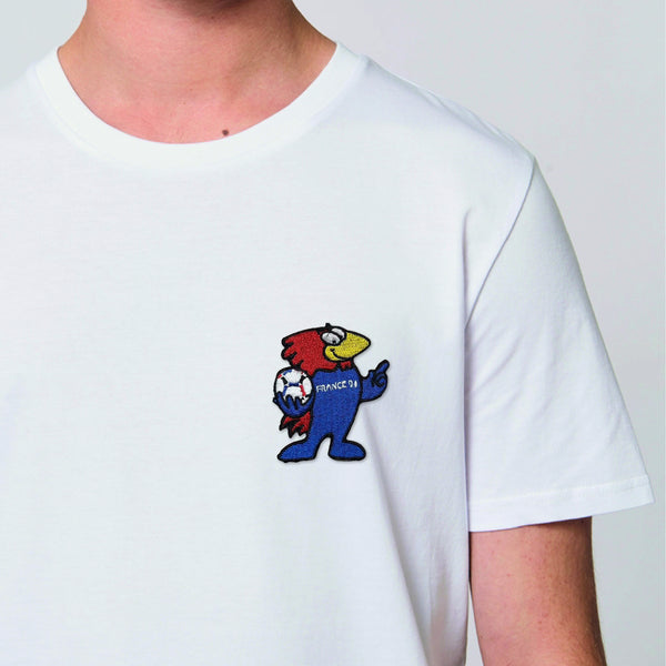 T-shirt brodé "Mascotte"⎜France