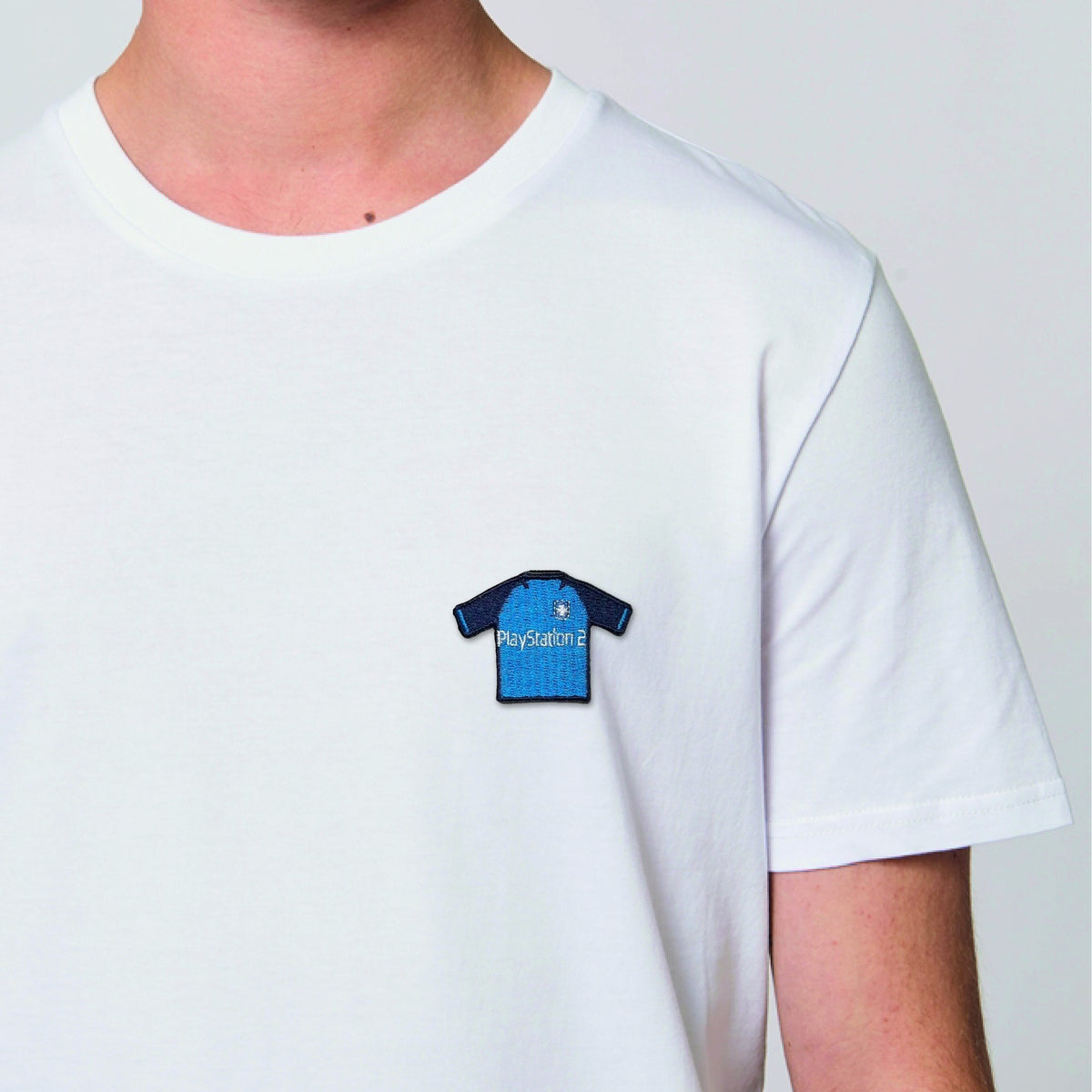 T-shirt brodé "Play 2"⎜Auxerre