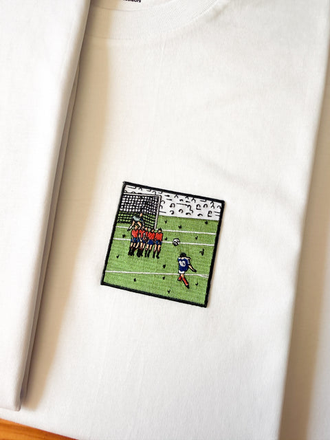 T-shirt brodé "Platoche 1984"⎜France
