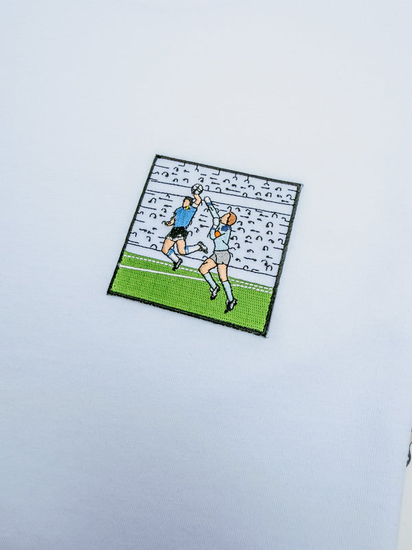T-shirt brodé "DIOS 1986"⎜Argentine