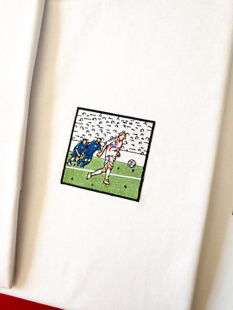 T-shirt brodé "Panenka 2006"⎜France