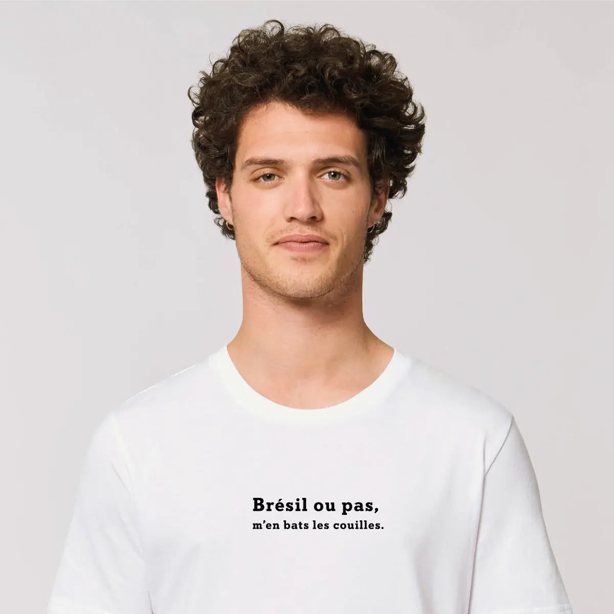 T-shirt "Brésil ou pas"⎜France Maison Ferveur