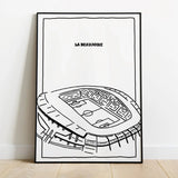 Poster "Beaujoire"⎜Nantes
