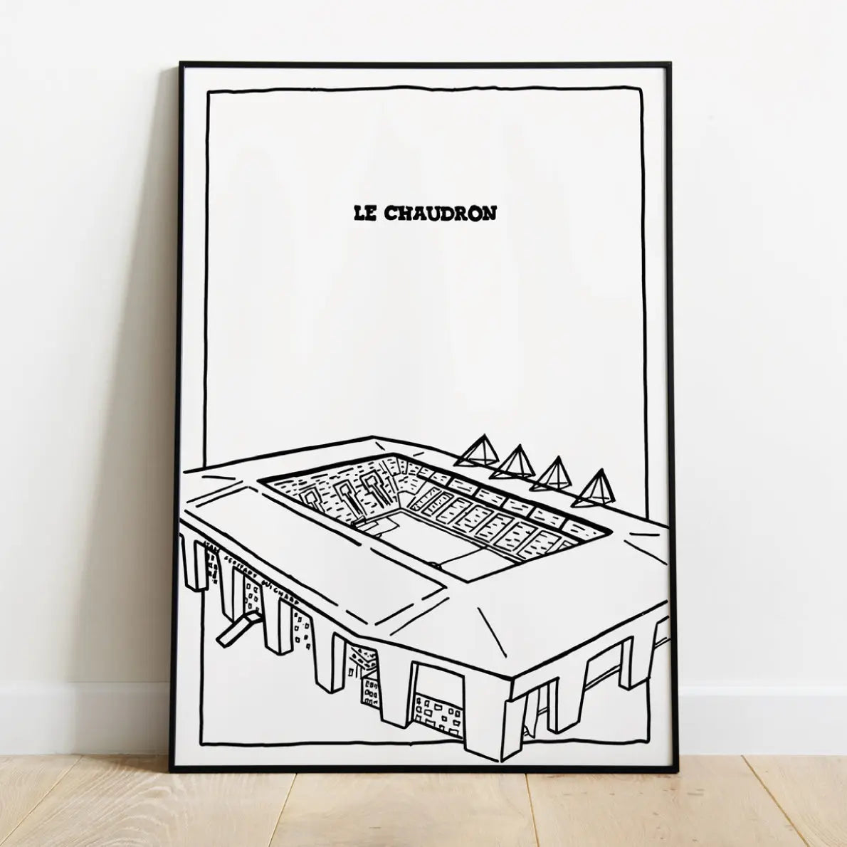 Poster "Chaudron"⎜Saint-Etienne Maison Ferveur