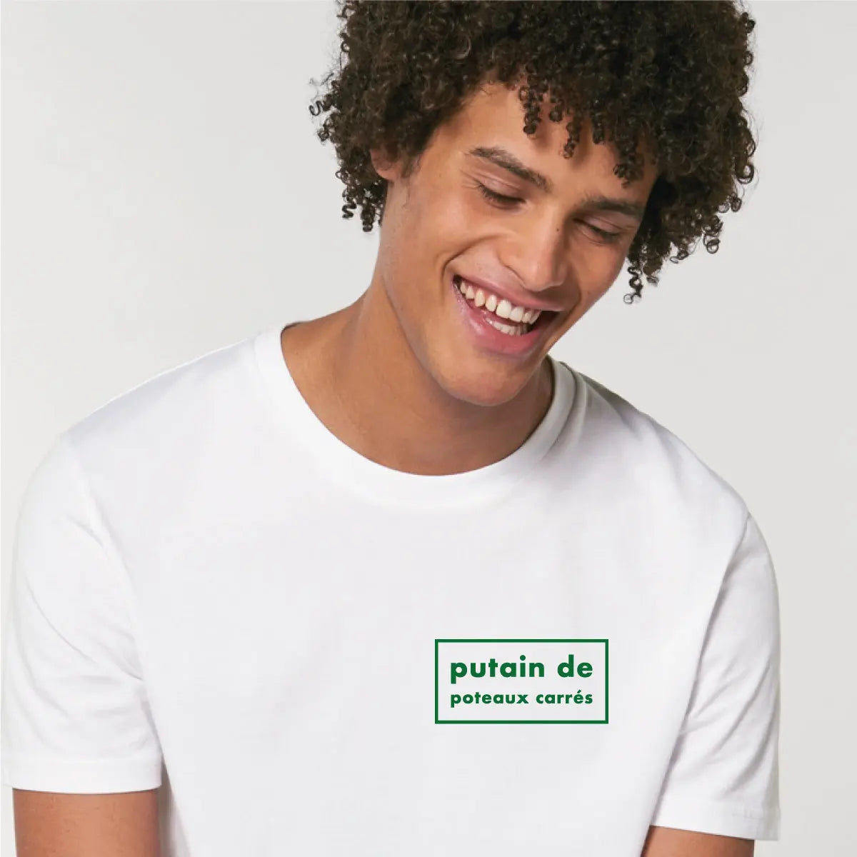 T-shirt "Poteaux Carrés"⎜Saint-Etienne Maison Ferveur