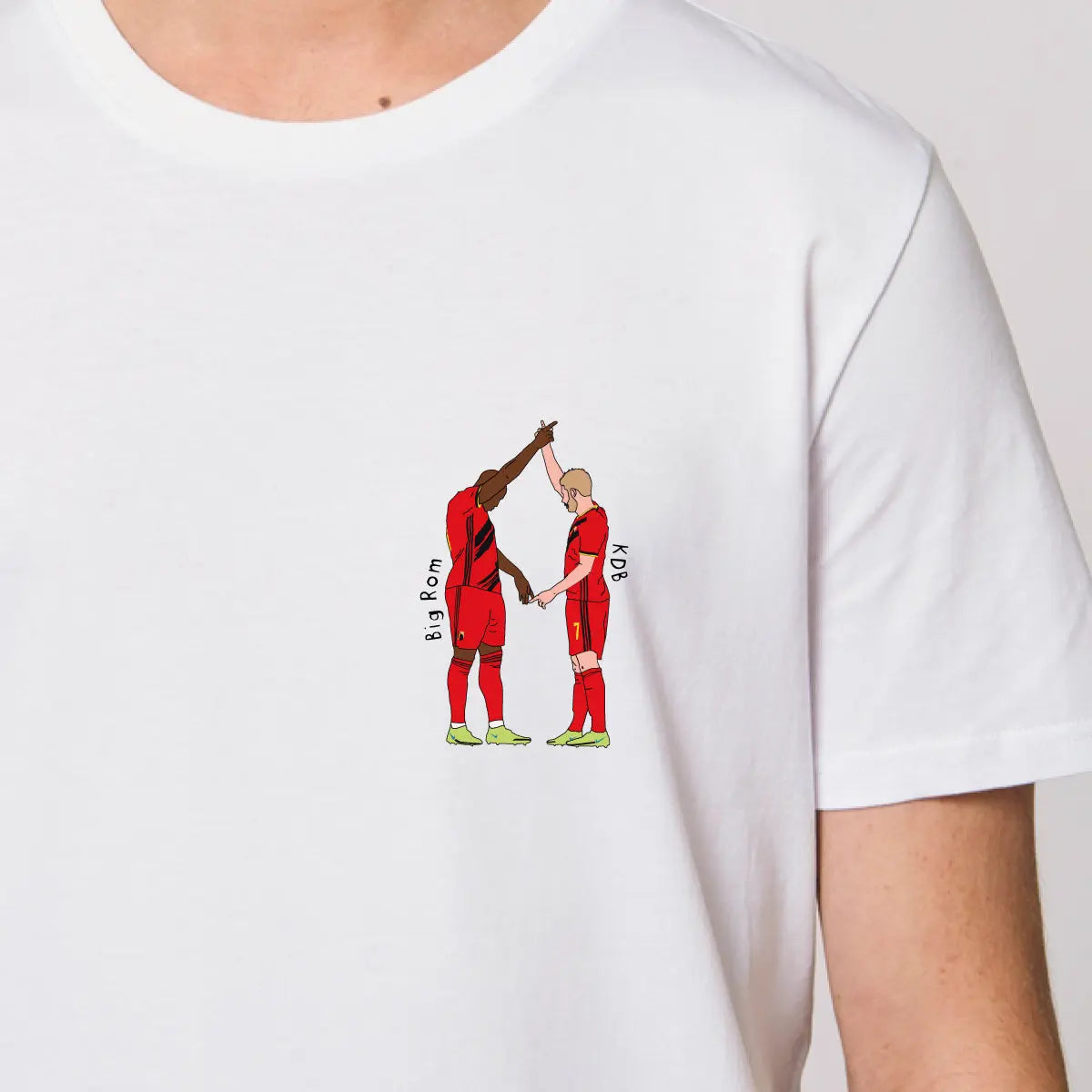 T-shirt "KDB & Rom"⎜Belgique Maison Ferveur