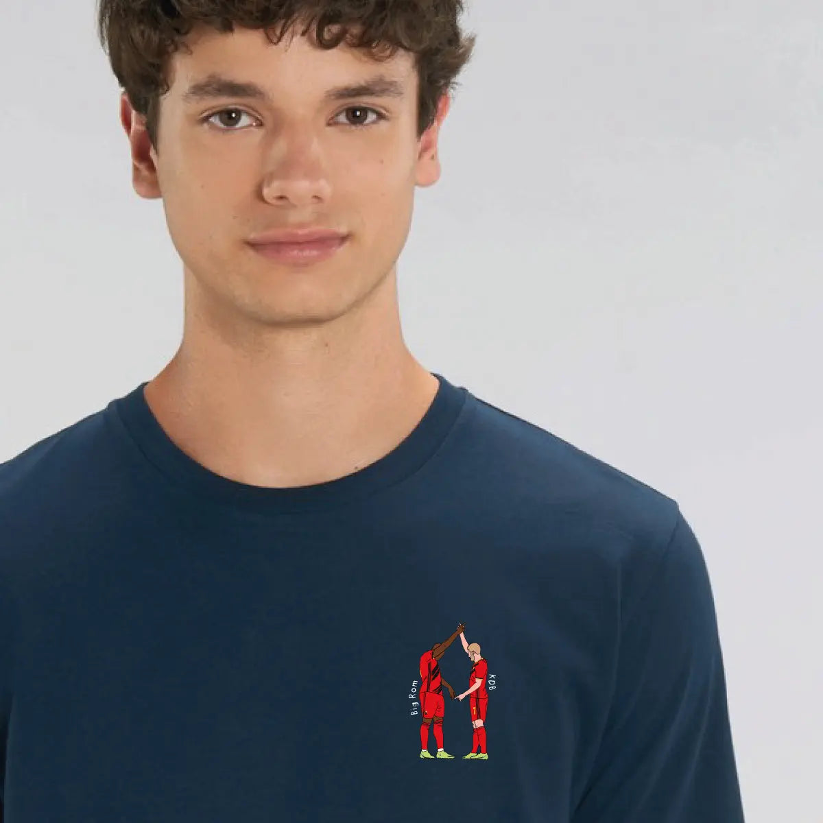 T-shirt "KDB & Rom"⎜Belgique Maison Ferveur