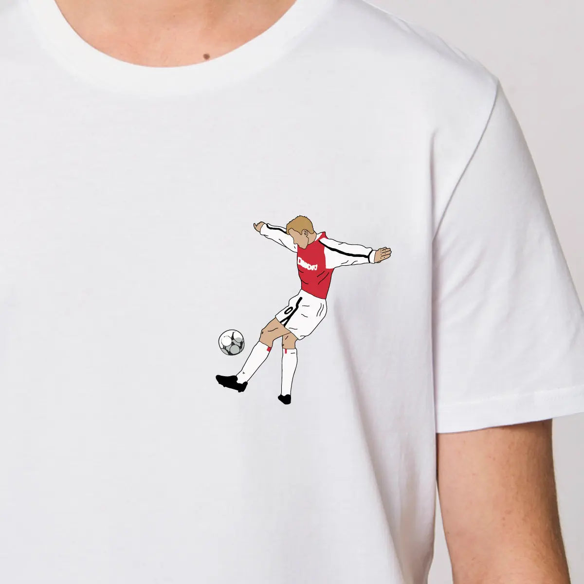 T-shirt "Bergkamp"⎜Arsenal Maison Ferveur