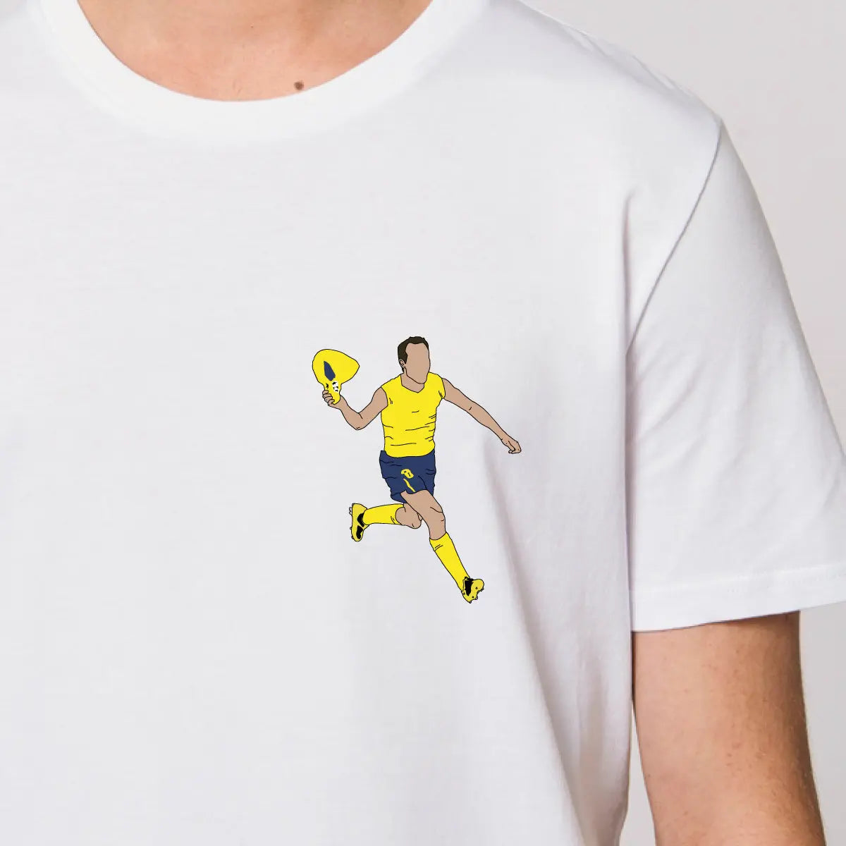 T-shirt "Iniesta"⎜Barcelone Maison Ferveur