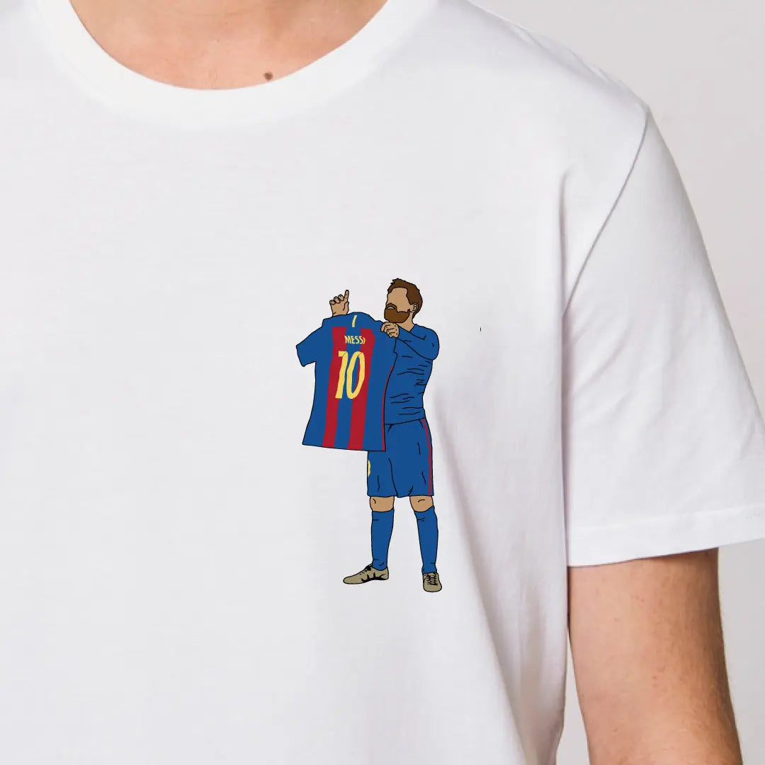 T-shirt "Messi"⎜Barcelone Maison Ferveur