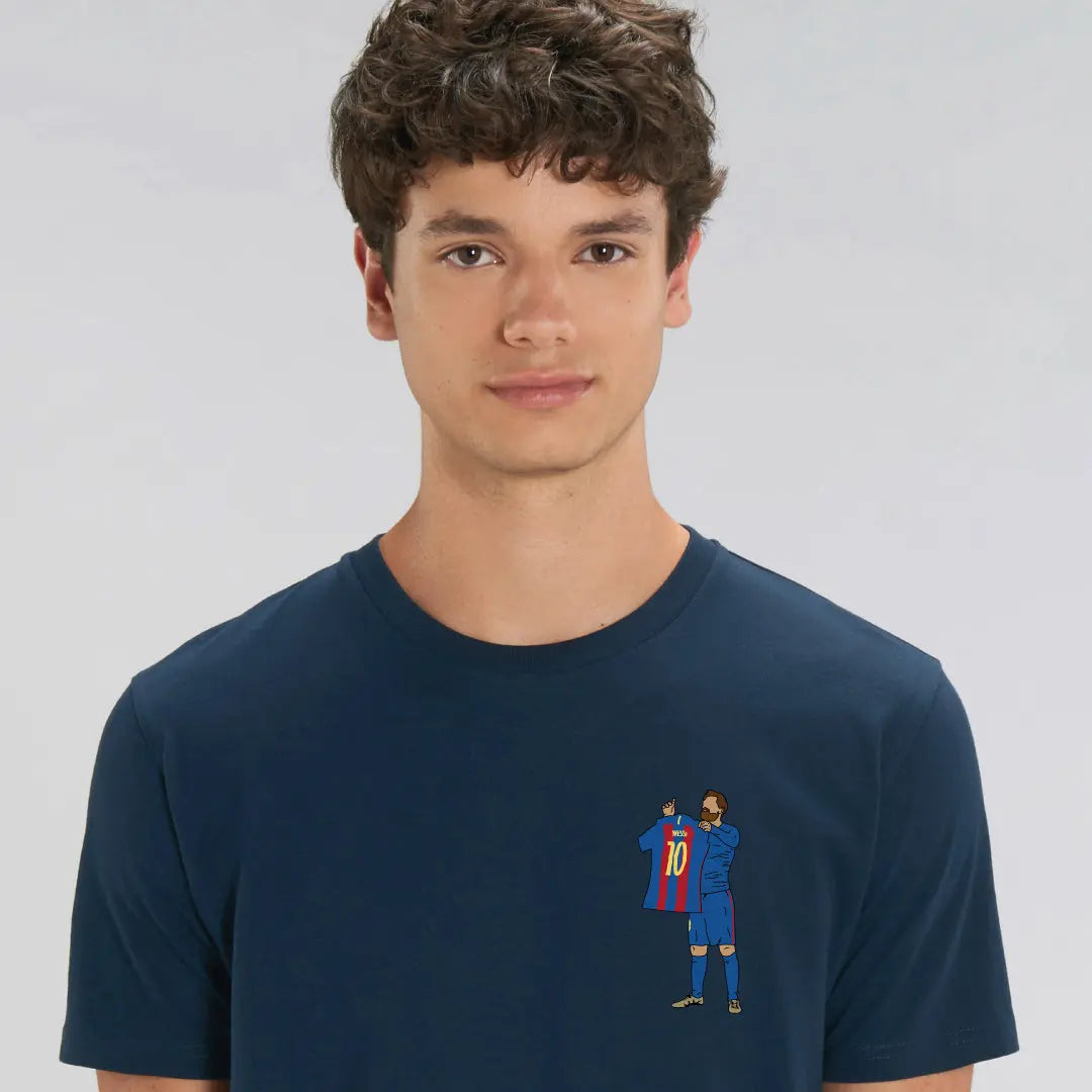 T-shirt "Messi"⎜Barcelone Maison Ferveur