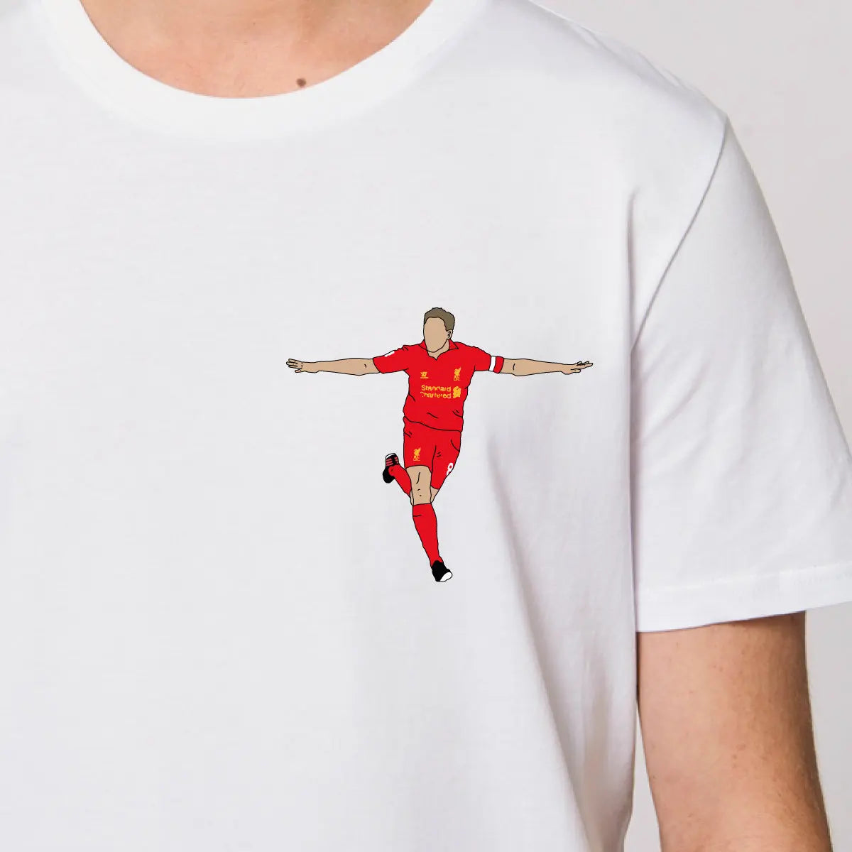 T-shirt "Gerrard"⎜Liverpool Maison Ferveur